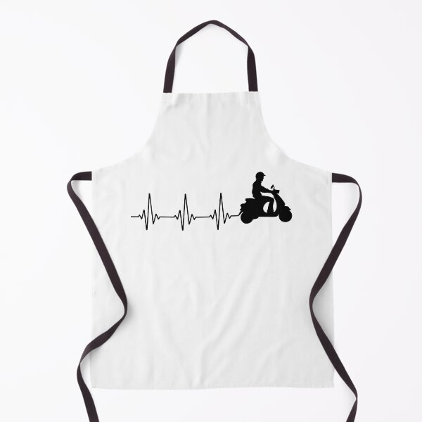 Item preview, Scooter Rider Scootering Motocicleta Pulso del latido del corazón designed and sold by CuteDesigns1.