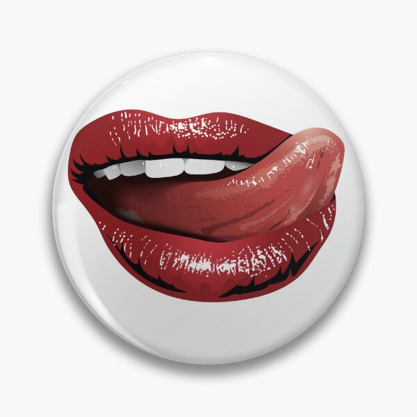 Item preview, lip licking designed and sold by Parnmillion.