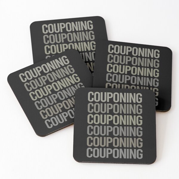 Item preview, Gray Text Art Couponing Coupon Couponer designed and sold by TartSpiderWeb.