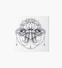 ornamental Lotus Art Board