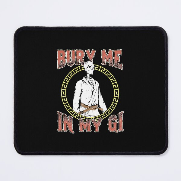 Item preview, Bury Me In My Gi BJJ Brazilian Jiu Jitsu Lightweight Sweatshirt designed and sold by TammiSherloc.