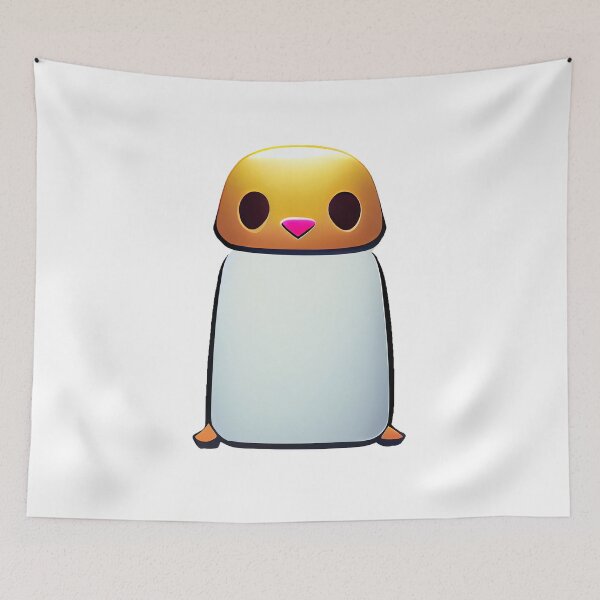 Item preview, Penguin emoji emoticon  - Created by Artificial Intelligence designed and sold by Created-by-AI.