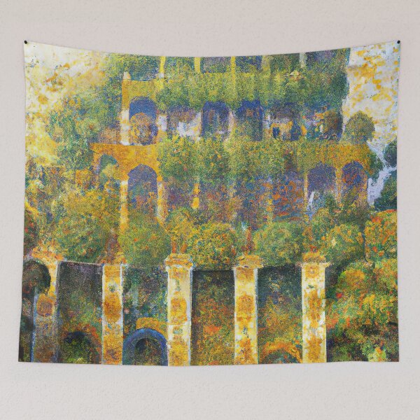 Item preview, Klimt Hanging Gardens of Babylon designed and sold by maniacfitness.