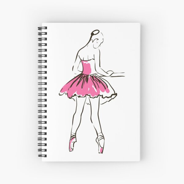 Item preview, sketch of girl's ballerina  designed and sold by Olga Berlet.