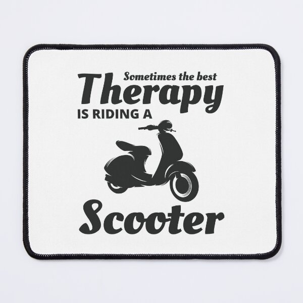 Item preview, Scooter Rider Scootering Motorbike Moped Bike designed and sold by CuteDesigns1.