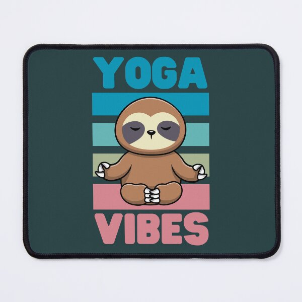 Item preview, Yoga Vibes: Sloth Loves Yoga designed and sold by Keep Smiling.