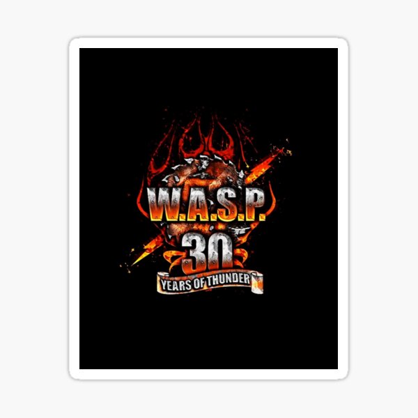 W.A.S.P. Band Logo Decal Sticker