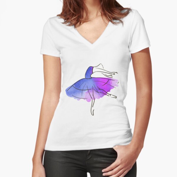 Item preview, ballerina figure, watercolor designed and sold by Olga Berlet.