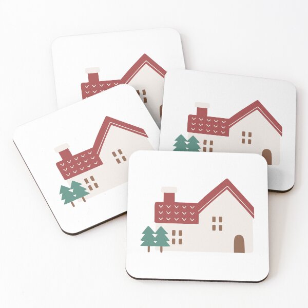 Item preview, winter house designed and sold by Pinkbrushco.