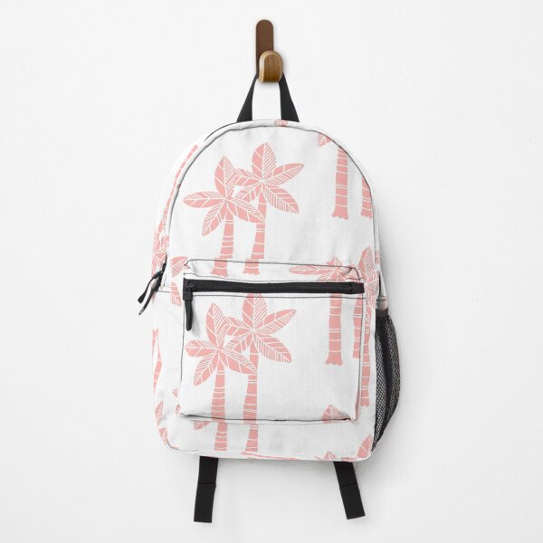 Item preview, Tropical Palm Tree Pattern 347 Peach designed and sold by tonymagnerart.