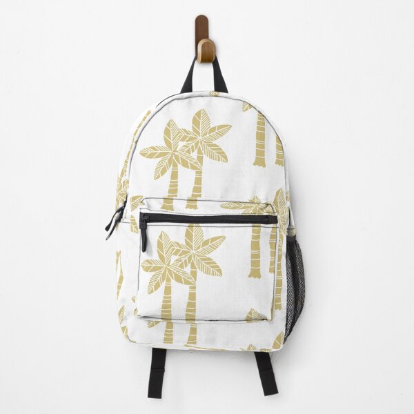 Item preview, Tropical Palm Tree Pattern 335 Gold designed and sold by tonymagnerart.