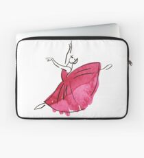 ballerina figure, watercolor Laptop Sleeve