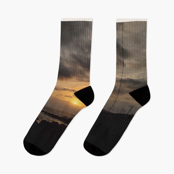 Item preview, Pretty  sunrise view of Woljeong-ri Beach in the  early dawn on a cloudy day,Korea designed and sold by human8891.