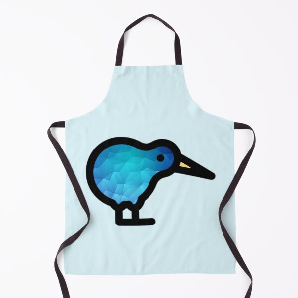 Item preview, Faceted blue kiwi designed and sold by Camilla Wynter.