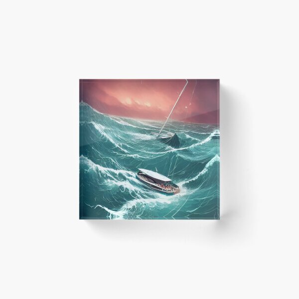 Item preview, Risky Seas designed and sold by LeaveTheSystem.