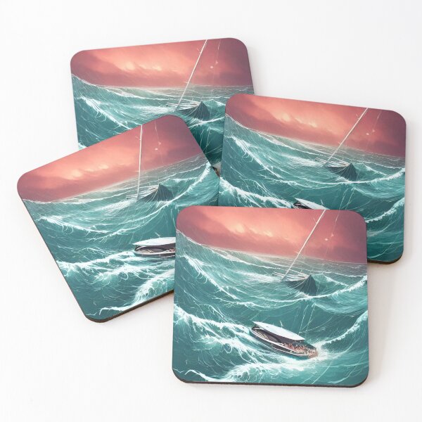 Item preview, Risky Seas designed and sold by LeaveTheSystem.