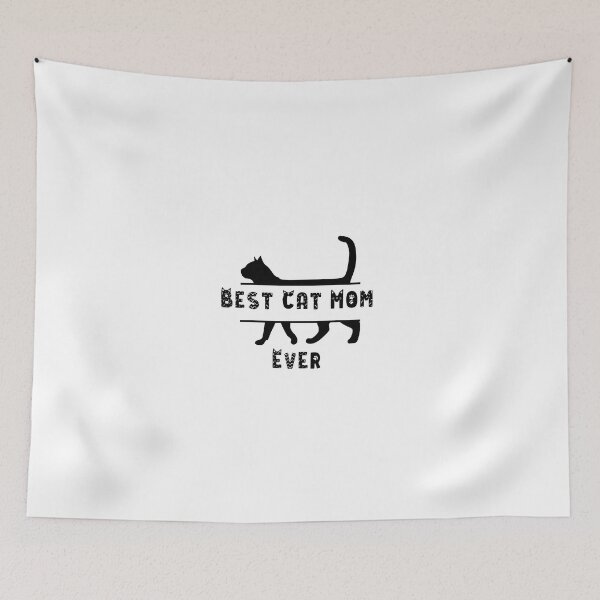 Item preview, Best Cat mom ever  designed and sold by Patrineco Limited.