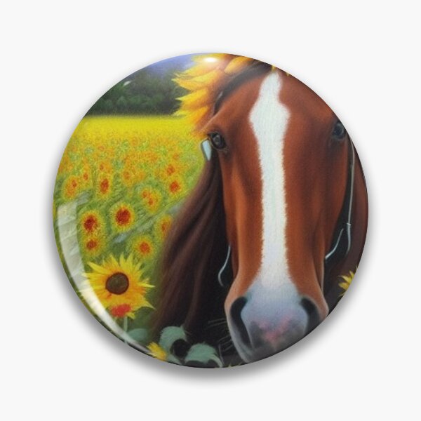 Item preview, Horse with Sunflowers designed and sold by Ashley Gagnon.