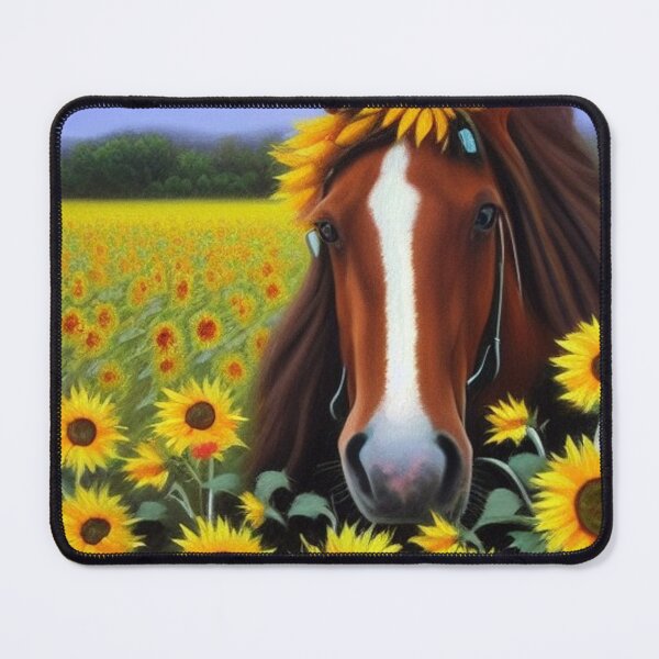 Item preview, Horse with Sunflowers designed and sold by Ashley Gagnon.