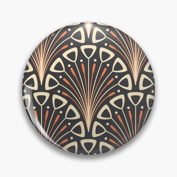 Item preview, 2072 - art deco scallop designed and sold by RouCouCou.
