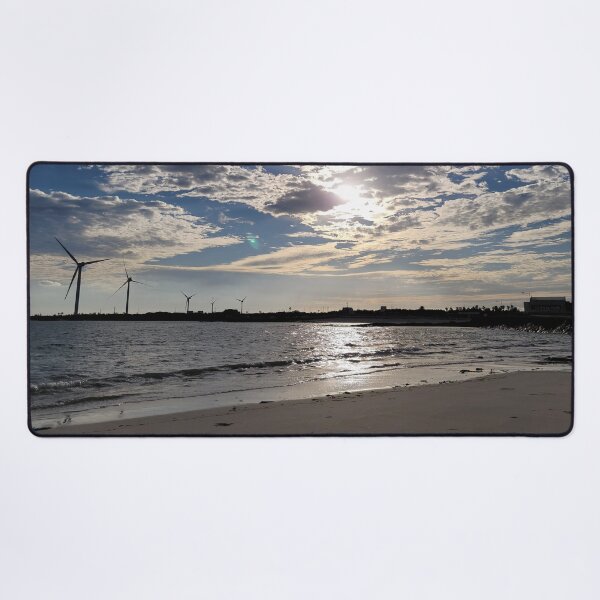 Item preview, Mystical sunrise view of Gimnyeong Beach in the early dawn on a cloudy day,Korea designed and sold by human8891.