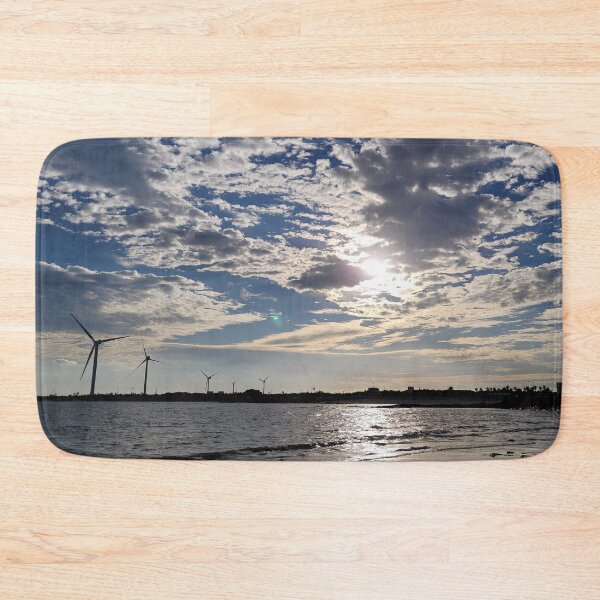 Item preview, Mystical sunrise view of  Gimnyeong  Beach in the  early dawn on a cloudy day,Korea designed and sold by human8891.
