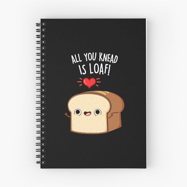 Item preview, All You Knead Is Loaf Funny Bread Puns (Dark BG) designed and sold by punnybone.