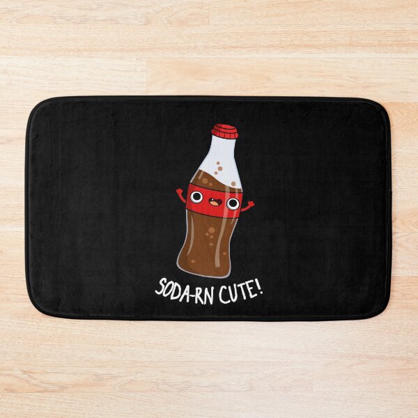 Item preview, Soda-rn Cute Funny Soda Puns (Dark BG) designed and sold by punnybone.