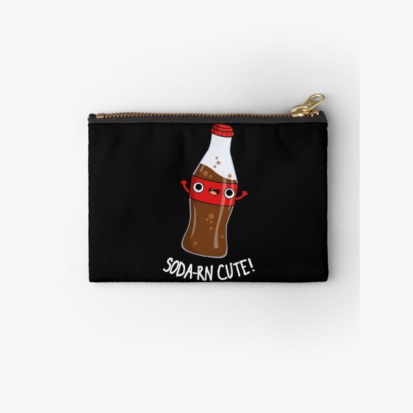 Item preview, Soda-rn Cute Funny Soda Puns (Dark BG) designed and sold by punnybone.