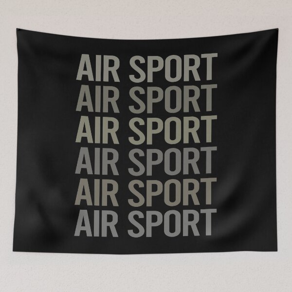 Artikelvorschau, Grauer Text Art Air Sports entworfen und verkauft von TartSpiderWeb.