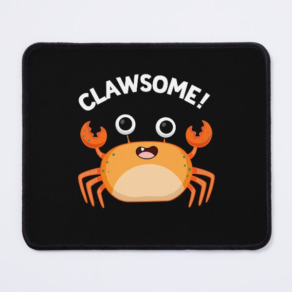 Item preview, Clawsome Funny Crab Puns (Dark BG) designed and sold by punnybone.
