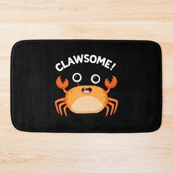 Item preview, Clawsome Funny Crab Puns (Dark BG) designed and sold by punnybone.