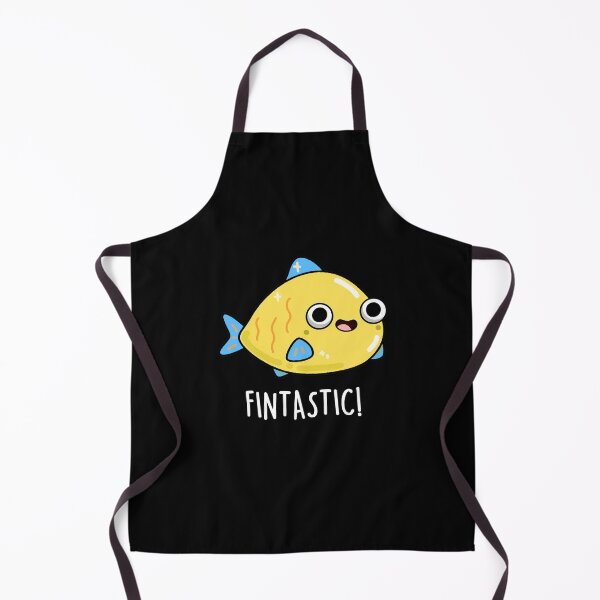 Item preview, Fintastic Funny Fish Puns (Dark BG) designed and sold by punnybone.