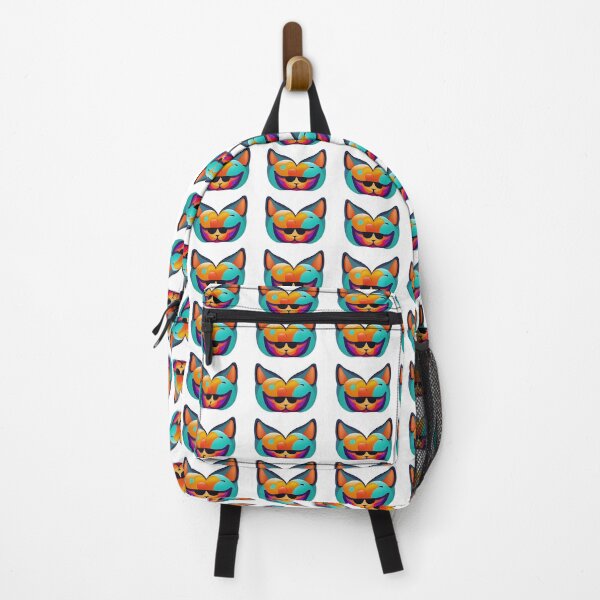 Item preview, Cat emoji emoticon - Created by Artificial Intelligence designed and sold by Created-by-AI.