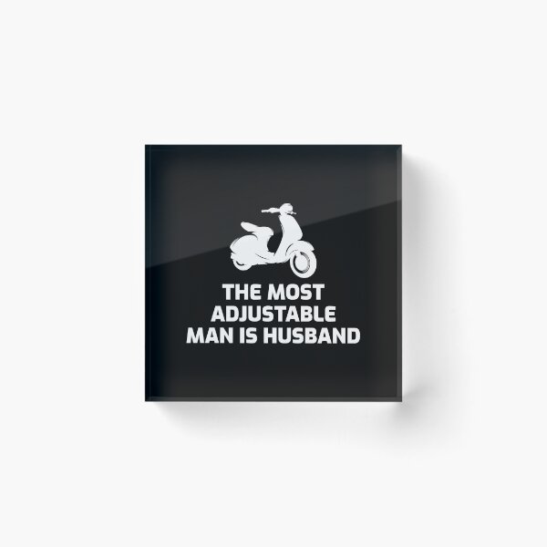 Item preview, Husband Wife Sitting on Scooter Funny Saying designed and sold by CuteDesigns1.