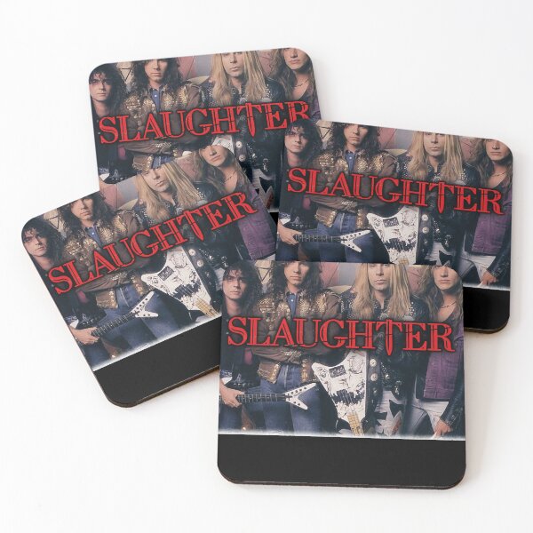 Item preview, SLAUGHTER GROUP  HARD ROCK, HAIR METAL, GLAM, HEAVY METAL, ROCK N ROLL   BEST SELLER Classic   Copy  designed and sold by AnaGarciaae.