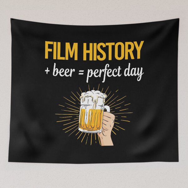Item preview, Beer Perfect Day Film History designed and sold by WigglesDailey.