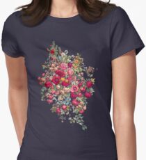 "Bouquety" Women's Fitted T-Shirt