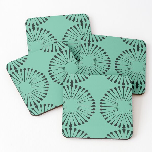 Item preview, Flowers Pattern in Monochrome in Green designed and sold by MyArt23.