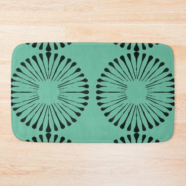 Item preview, Flowers Pattern in Monochrome in Green designed and sold by MyArt23.