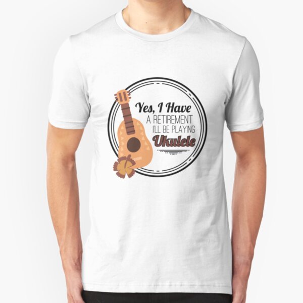 Kids Funny UKULELES ROCK Ukulele Guitar Guitarist Unisex Novelty Music T-Shirt
