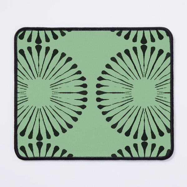 Item preview, Flowers Pattern in Monochrome Green designed and sold by MyArt23.