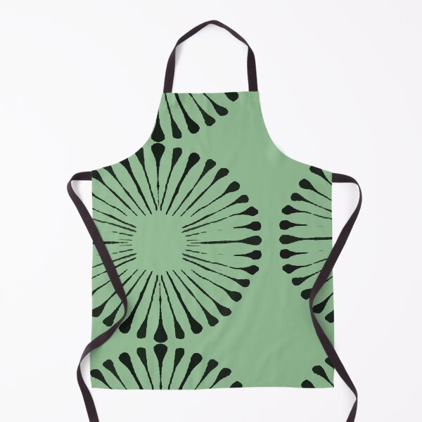 Item preview, Flowers Pattern in Monochrome Green designed and sold by MyArt23.