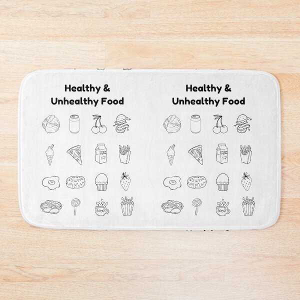 Item preview, Healthy & unhealthy food designed and sold by pookamon14.