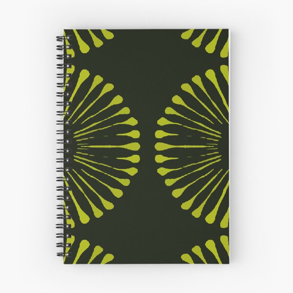 Item preview, Flowers Pattern in Monochrome in Black Yellow designed and sold by MyArt23.