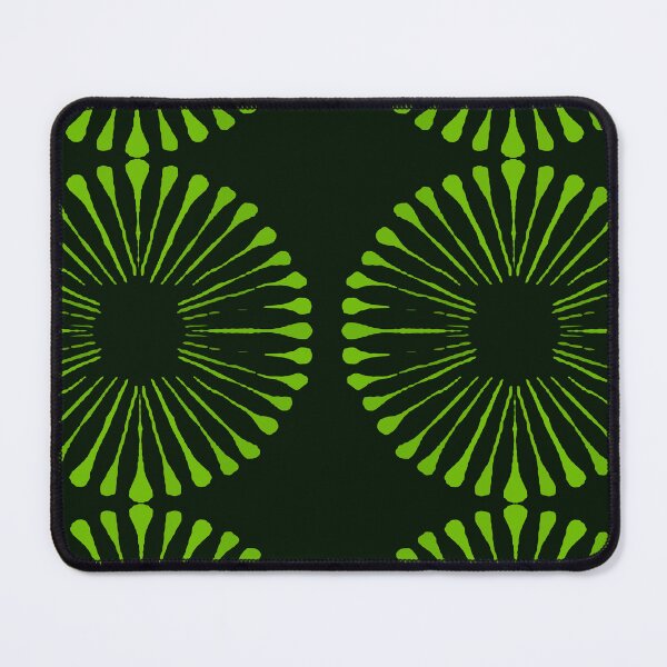 Item preview, Flowers Pattern in Monochrome in Lime Green designed and sold by MyArt23.
