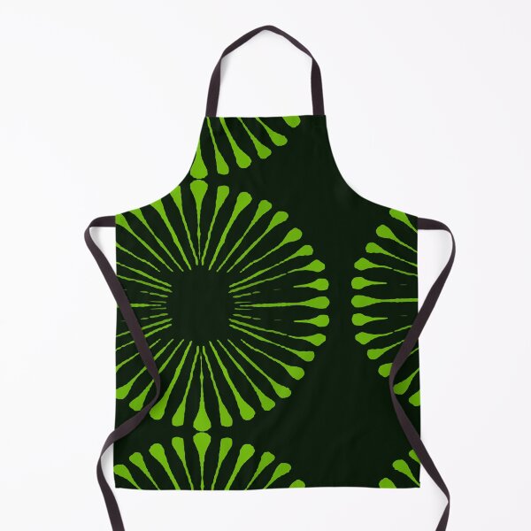 Item preview, Flowers Pattern in Monochrome in Lime Green designed and sold by MyArt23.