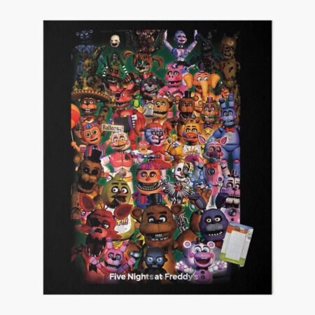 fnaf world Postcard for Sale by AnetteEckert