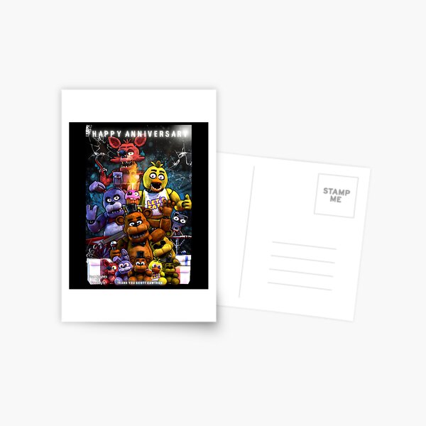 fnaf world Postcard for Sale by AnetteEckert