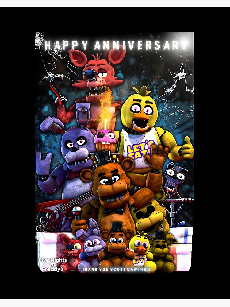 five nights at freddys ultimate custom night  Poster for Sale by
